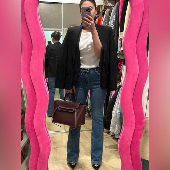 Alexander Wang black blazer with shawl collar size M - Picture 11 of 16